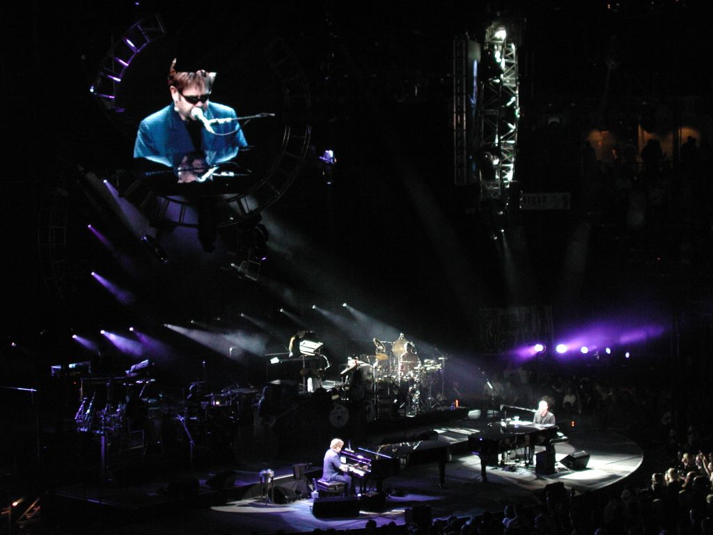 Elton John Billy Joel Las Vegas 2003